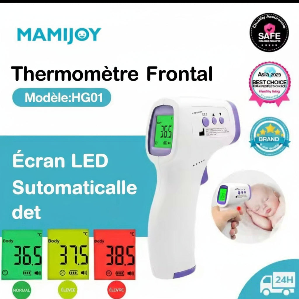 Thermomètre frontale