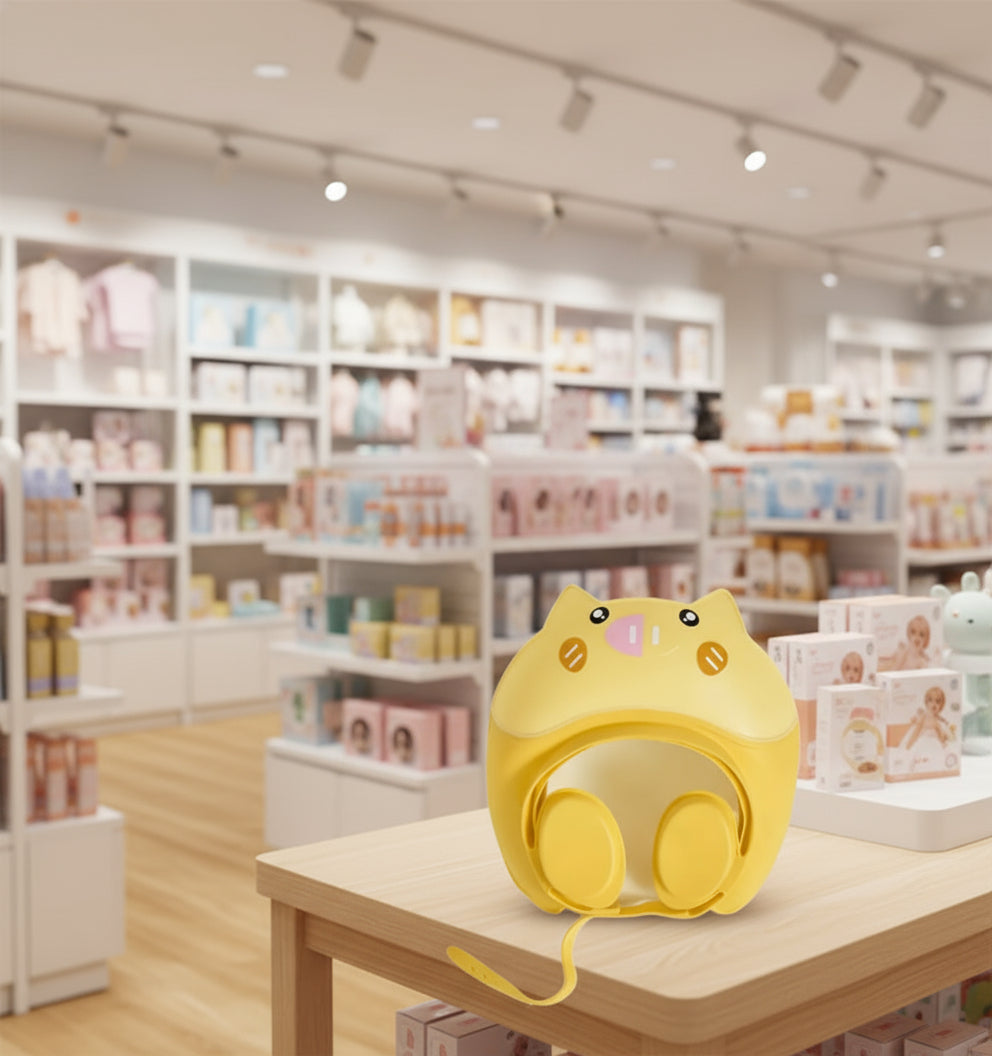 Bonnet de Bain avec Visage Mignon