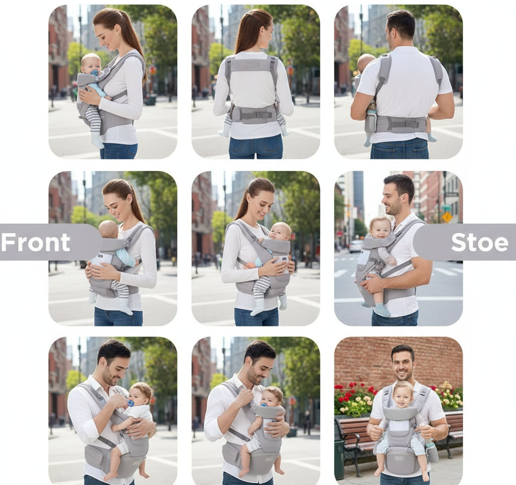 Porte bebe confortable pour le transport