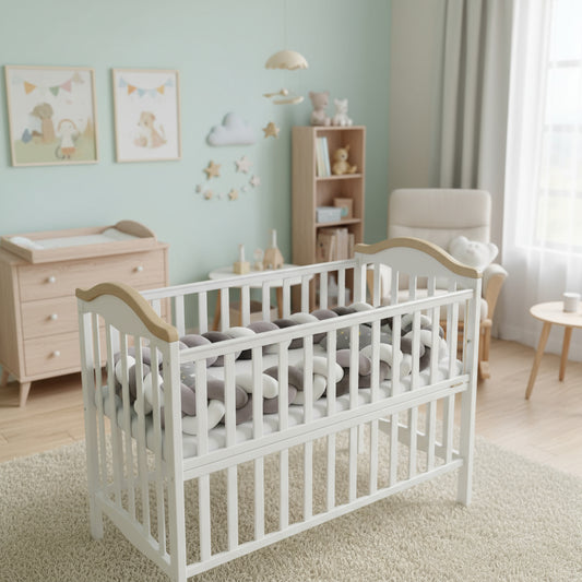 Tresse de lit  Decor pour le lit du bebe