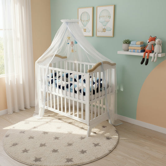 Tresse de lit  Decor pour le lit du bebe
