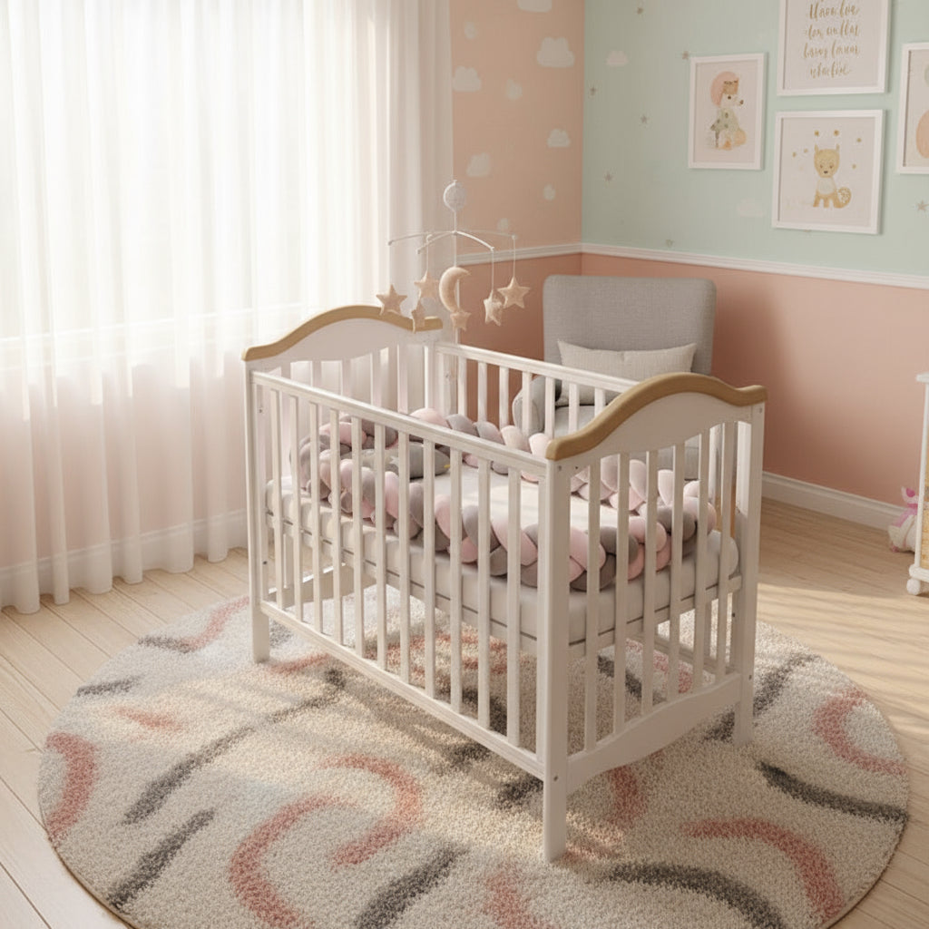 Tresse de lit  Decor pour le lit du bebe