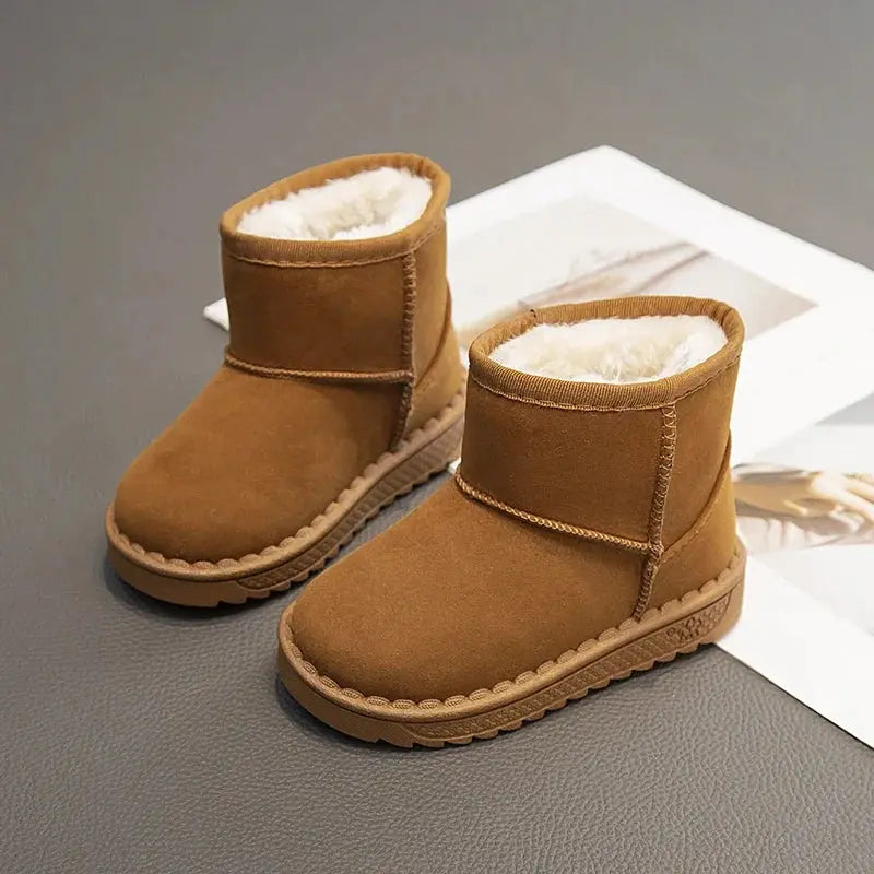 Bottes d'hiver pour enfants  décontractées, épaisses babyshop