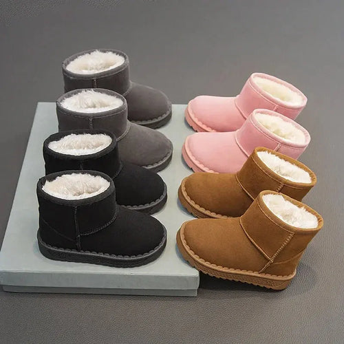 Bottes d'hiver pour enfants  décontractées, épaisses babyshop