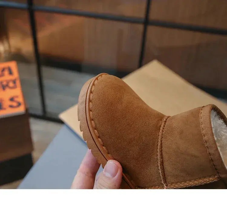 Bottes d'hiver pour enfants  décontractées, épaisses babyshop