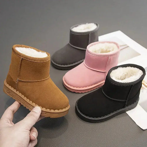 Bottes d'hiver pour enfants  décontractées, épaisses babyshop