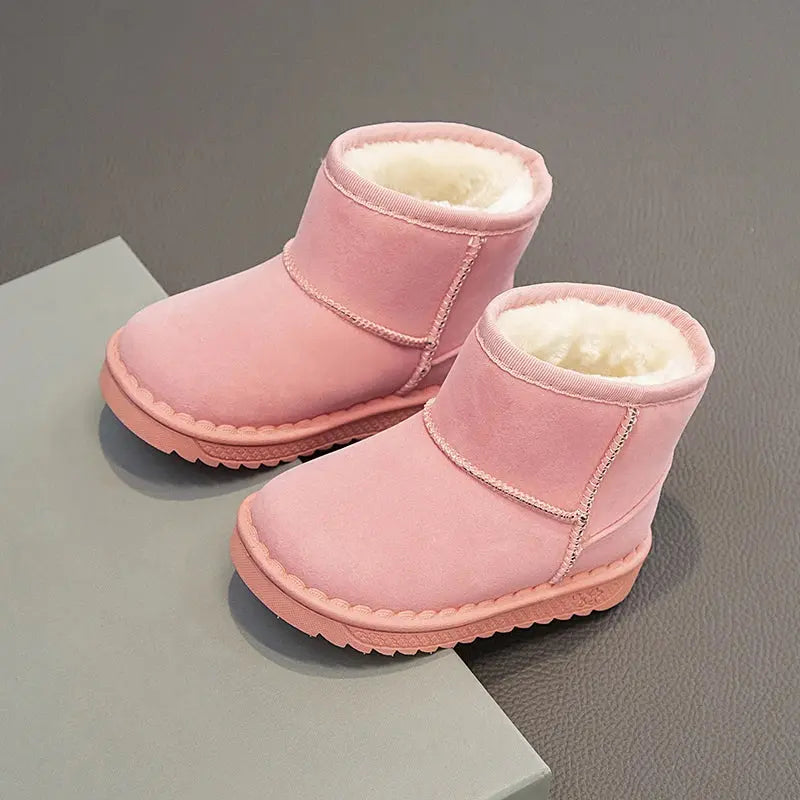 Bottes d'hiver pour enfants  décontractées, épaisses babyshop