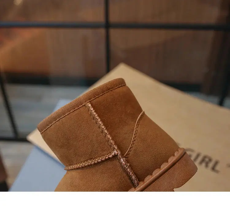 Bottes d'hiver pour enfants  décontractées, épaisses babyshop