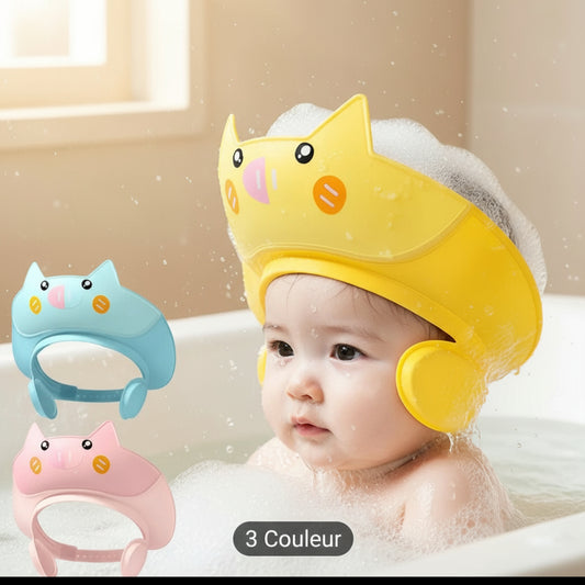 Bonnet de Bain avec Visage Mignon