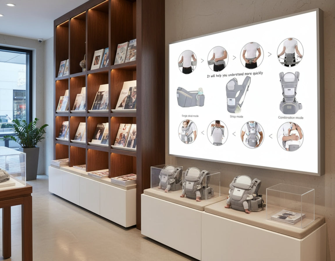 Porte bebe confortable pour le transport