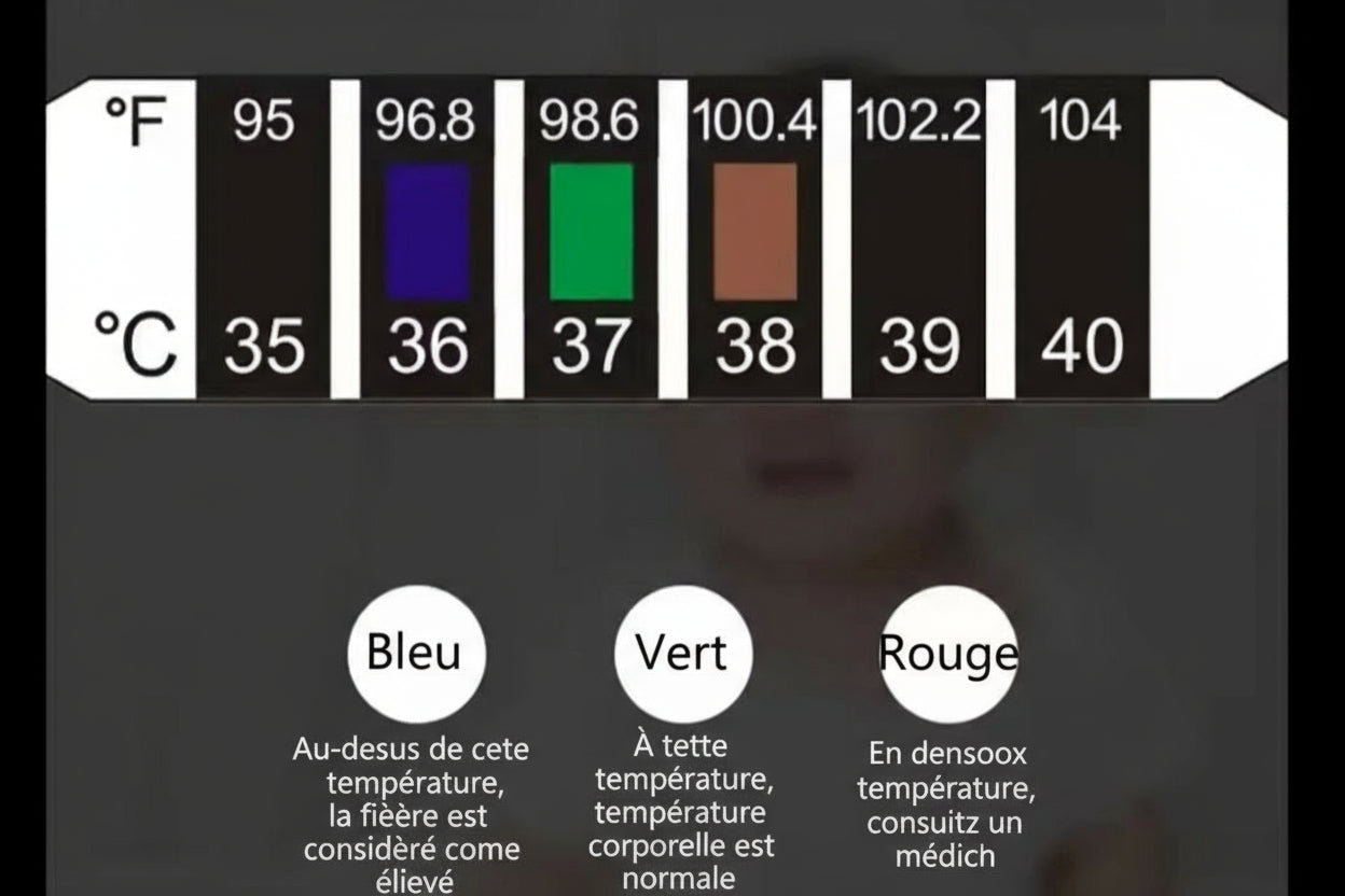 Bande thermomètre front [10piece]